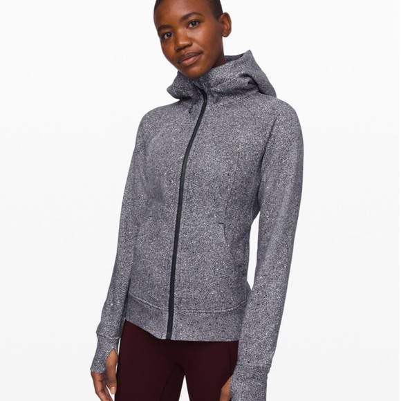 lululemon athletica Tops - Lululemon Scuba Hoodie Splatter Size 10
